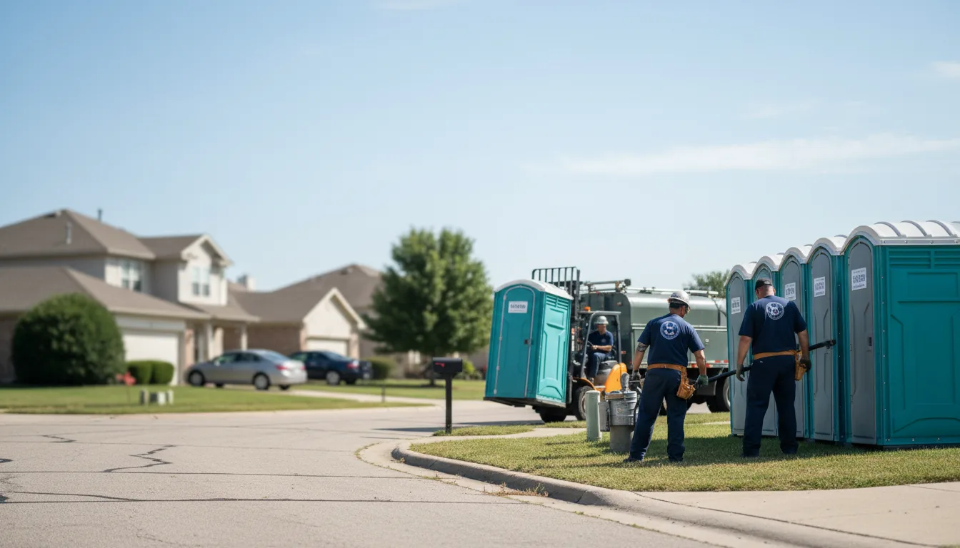 Porta Potty Rental in Peebles, OH near me